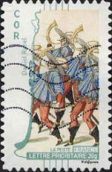 France Poste AA Obl Yv: 394 Mi:4811 Cor Daniel Rabel (Lign.Ondulées) - Used Stamps