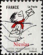 France Poste AA Obl Yv: 358 Mi:4737 Nicolas (Lign.Ondulées) - Used Stamps