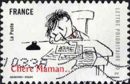 France Poste AA Obl Yv: 366 Mi:4743 Chère Maman (Lign.Ondulées) - Used Stamps