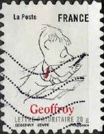 France Poste AA Obl Yv: 355 Mi:4735 Goscinny-Sempé Geoffroy (Lign.Ondulées) - Usati