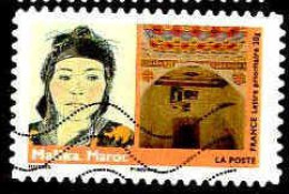 France Poste AA Obl Yv: 279 Mi:4625 Malika Maroc (Lign.Ondulées) - Gebraucht