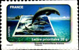 France Poste AA N** Yv: 403A Mi:4824II Grands Mammifères Marins Challet - Unused Stamps
