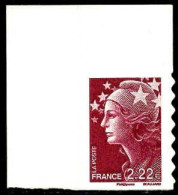 France Poste AA N** Yv: 290 Mi:4617 Marianne De Beaujard Phil@poste Coin D.feuille - Unused Stamps