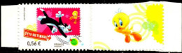 France Poste AA N** Yv: 272 Mi:4606 Fête Du Timbre Titi & Grosminet Bord De Feuille - Unused Stamps