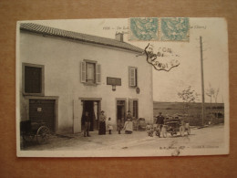 39 - DE LONS LE SAUNIER A ST CLAUDE - Restaurant CHARNAL à La Bifurcation...(vieille Automobile...) - Autres & Non Classés