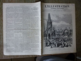 L'Illustration Juillet 1880 Parc De Laeken Régates Du Havre Pêche Du Maquereau à Concarneau - Zeitschriften - Vor 1900