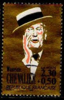 France Poste Obl Yv:2650 Mi:2784 Maurice Chevalier Chanteur (Lign.Ondulées) (Thème) - Chanteurs