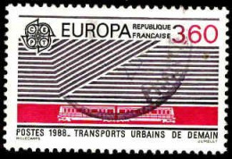 France Poste Obl Yv:2532 Mi:2668 Europa Cept Transports Urbains (Beau Cachet Rond) (Thème) - Eisenbahnen