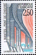 France Poste N** Yv:2704 Mi:2832 Nantes Pont De Cheviré (Thème) - Bridges