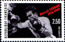 France Poste N** Yv:2729 Mi:2864 Marcel Cerdan Boxeur (Thème) - Boxe