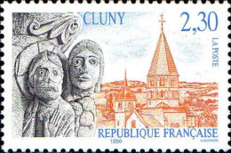 France Poste N** Yv:2657 Mi:2790 Abbaye De Cluny (Thème) - Abdijen En Kloosters