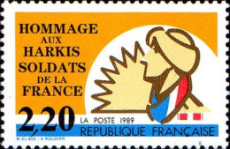 France Poste N** Yv:2613 Mi:2750 Hommage Aux Harkis Soldats De La France (Thème) - Militaria