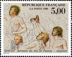 France Poste N** Yv:2591 Mi:2723 David Serment Du Jeu De Paume (Thème) - Other & Unclassified