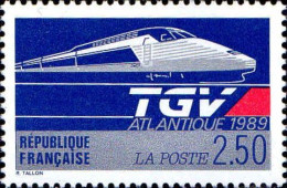 France Poste N** Yv:2607 Mi:2743 TGV Atlantique (Thème) - Treni