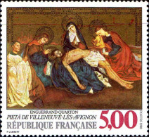 France Poste N** Yv:2558 Mi:2694 Enguerrand Quarton Pietà (Thème) - Andere & Zonder Classificatie