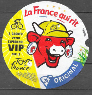 Étiquette De Boîte24 Portions : La Vache Qui Rit. Tour De France. - Fromage