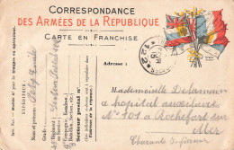 Carte Correspondance Franchise Militaire Cachet 1915 Secteur Postal 122 - WW I