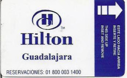 MESSICO   KEY HOTEL   Hilton Guadalajara - Cartes D'hotel