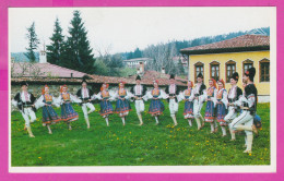 311427 / Bulgaria - Sofia - Student Folklore Ensemble "Zornitsa" Folk Costume Dance Young Boys And Girls Photo Borisov - Danze