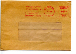 EMA Electrode Appareil De Soudage A L'arc Sur Lettre Commercy De 1984 - Freistempel