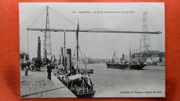 CPA (44) Nantes. Le Pont Transbordeur Pris En Aval. (8A.703) - Nantes