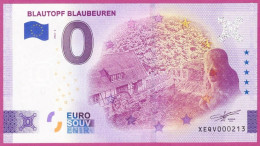 0-Euro XEQV 02 2022  BLAUTOPF BLAUBEUREN - Privatentwürfe