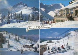 72406839 Garmisch-Partenkirchen Wintersport Am Kreuzeck Berghaus Zugspitze Wette - Garmisch-Partenkirchen