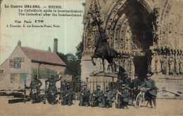 K2805 - REIMS - D51 - La Cathédrale Après Le Bombardement - La Guerre 1914/1915 - Reims