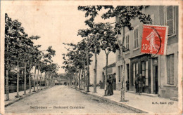 Sathonay Boulevard Castellane Rhône 69580 Cpa Voyagée En B.Etat - Altri & Non Classificati