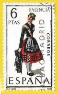 España. Spain. 1970. Edifil # 1949. Traje Regional. Palencia - Used Stamps