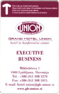 SLOVENIA  KEY HOTEL   Grand Hotel Union Ljubljana - Executive Business - Hotel Keycards