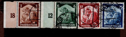 Deutsches Reich 565 - 568 Saarabstimmung Gestempelt Used (3) - Used Stamps
