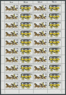 BUNDESREPUBLIK 1255/6KB **, 1985, MOPHILA Im Zusammendruckbogen, Postfrisch, Pracht, Mi. 180.- - Unused Stamps