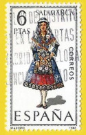 España. Spain. 1970. Edifil # 1952. Traje Regional. Salamanca - Usados