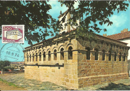 31024 - Carte Maximum - Portugal - Bragança - Domus Municipalis - Hotel De Ville Town Hall Ayuntamiento - Maximumkaarten