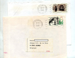 Lettre Flamme Muette Brou Sur Chantereine - Mechanical Postmarks (Advertisement)