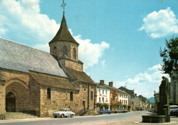 CPM - BOURG-LASTIC - Place De L'église Route Nationale - Edition André - Autres & Non Classés