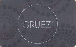 TURCHIA   KEY HOTEL   Swissotel The Bosphorus Istanbul - Grüezi - Hotel Keycards