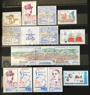 Lot Timbres Neufs** Saint Pierre Et Miquelon 1990 Y & T N° 513 , 521, 522, 522a, 527, 528, 530a, 531,532, 533 - Unused Stamps