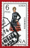 España. Spain. 1970. Edifil # 1957. Traje Regional. Soria - Used Stamps