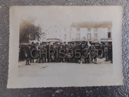 PHOTO ANCIENNE - LA FANFARE - CAR AUTOBUS MINDIN - PORNIC 44 LOIRE ATLANTIQUE - SAINT NAZAIRE REBINS PHOTOGRAPHE - Orte