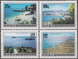 ALBANIA 1982, SEA VIEW FROM The ADRIATIC, COMPLETE, MNH SERIES With GOOD QUALITY, *** - Albania