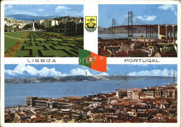 72405330 Lisboa Park Bruecke Stadtblick Lisboa - Andere & Zonder Classificatie