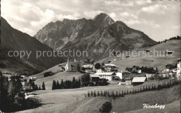 72405286 Hirschegg Kleinwalsertal Vorarlberg Blick Auf Den Widderstein Hirschegg - Otros & Sin Clasificación