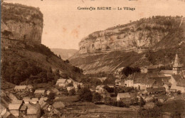N°3826 W -cpa Grottes De Baume -le Village- - Baume-les-Messieurs