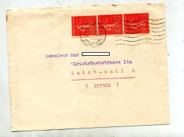 Lettre Flamme Muette Le Hevre Sur Semeuse - Mechanical Postmarks (Advertisement)