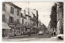 CHATOU - 78 - Rue De La Paroisse - Nombreux Commerces Solex Vélosolex Voitures Automobiles Renault Frégate Simca Etc - Chatou