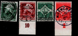 Deutsches Reich 569 - 572 Heldengedenktag  Reichsberufswettkampf  Gestempelt Used (3) - Used Stamps