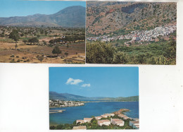LOT De 3 Cartes Postales De Crete - Greece