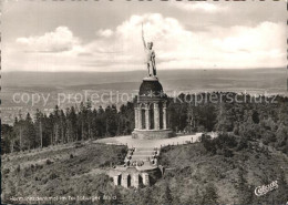 72405125 Hermannsdenkmal Teutoburger Wald Fliegeraufnahme Hermannsdenkmal - Detmold